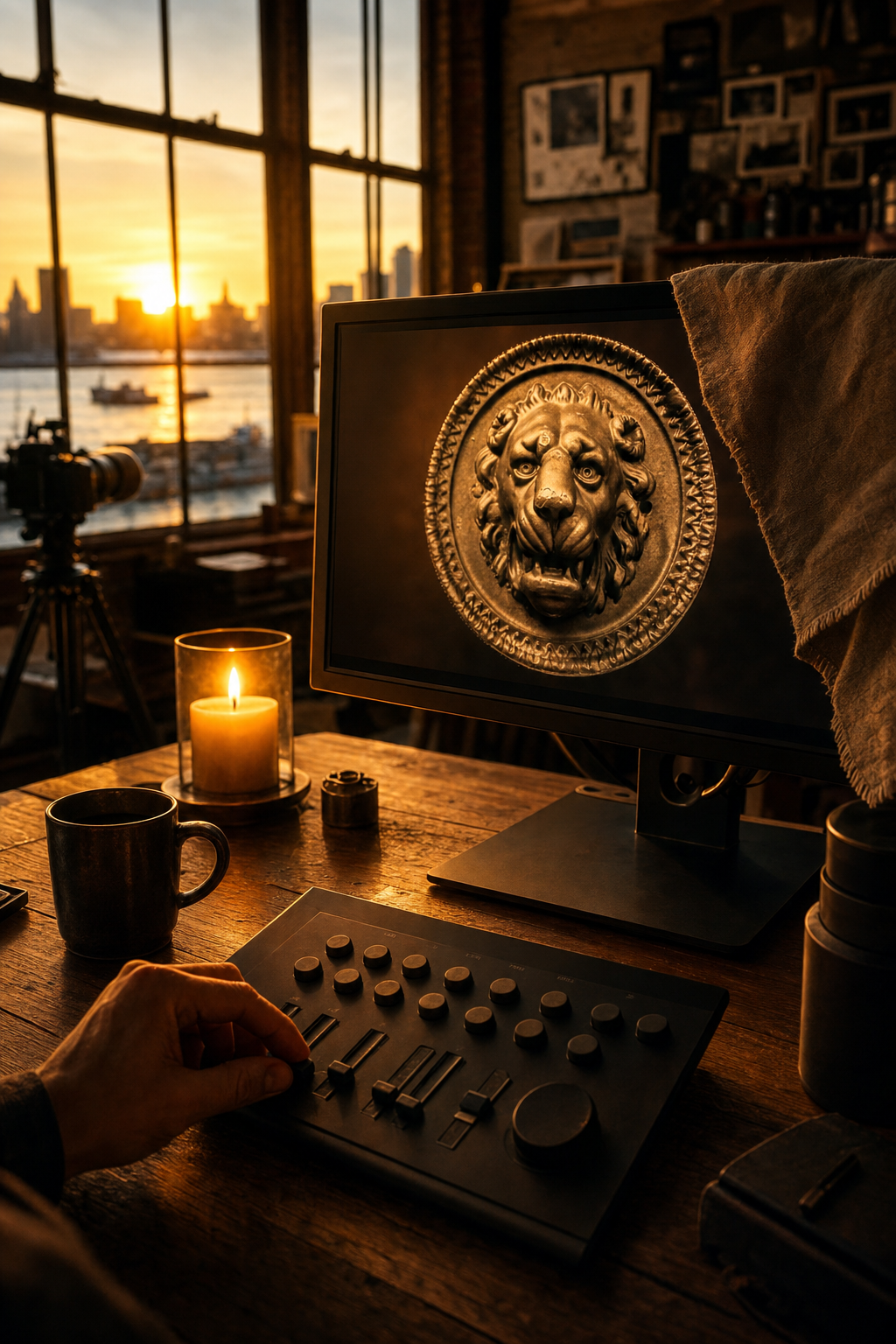 Cinematic movement creates a sense of presence that static images cannot match. Close up of luxury hotel interior details rendered with cinematic lighting and motion