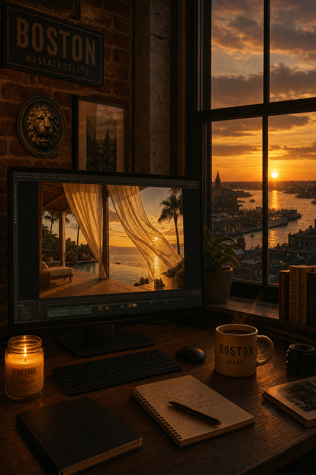 High-impact visuals are the first step in establishing a hotel's premium market position. Luxury lifestyle imagery showing a high-end travel experience, suitable for social media storytelling.