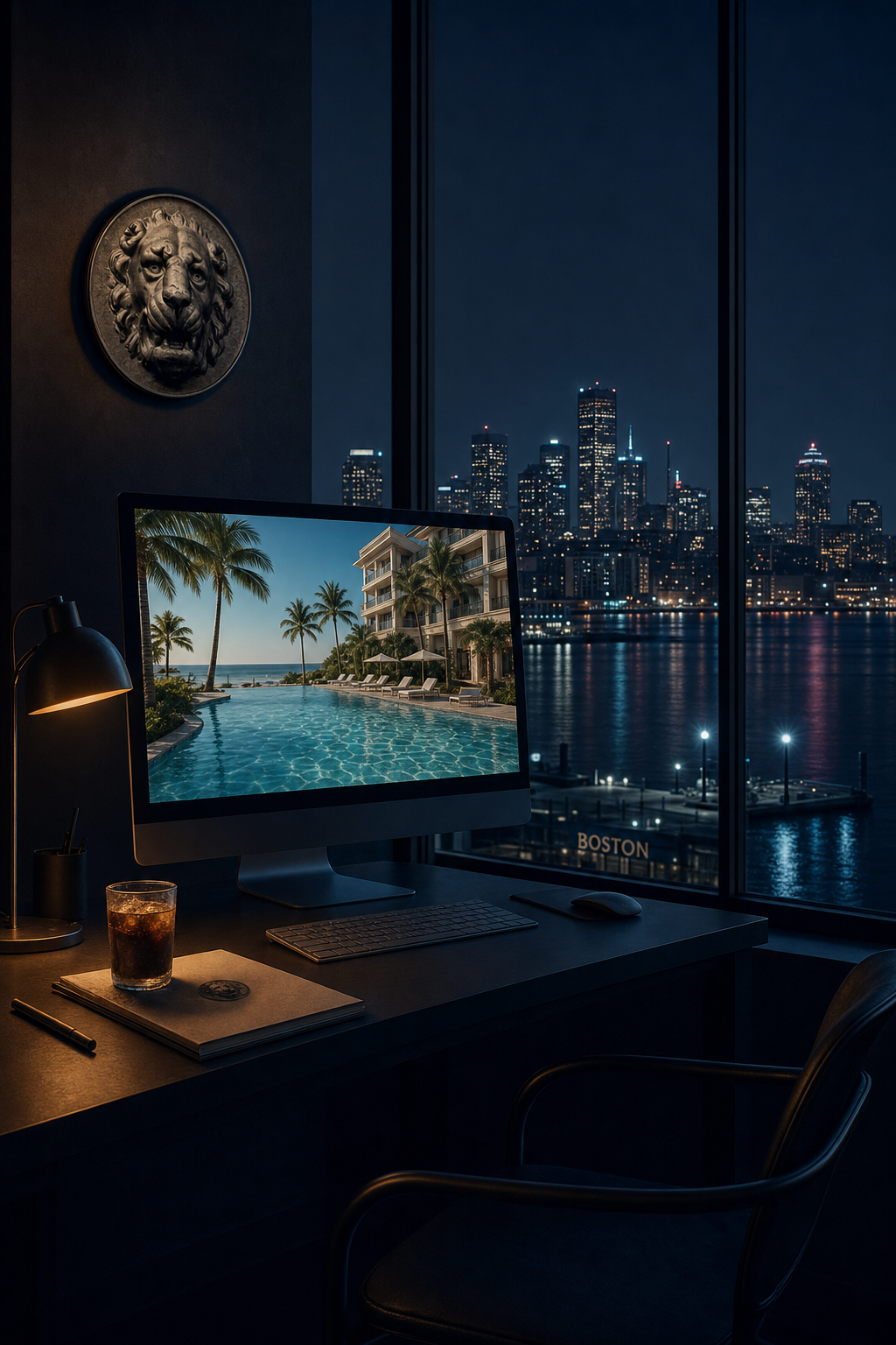 Feature chapters allow guests to visualize and book premium amenities in advance. Elegant vertical shot of a luxury hotel amenity, focused on texture and lighting.