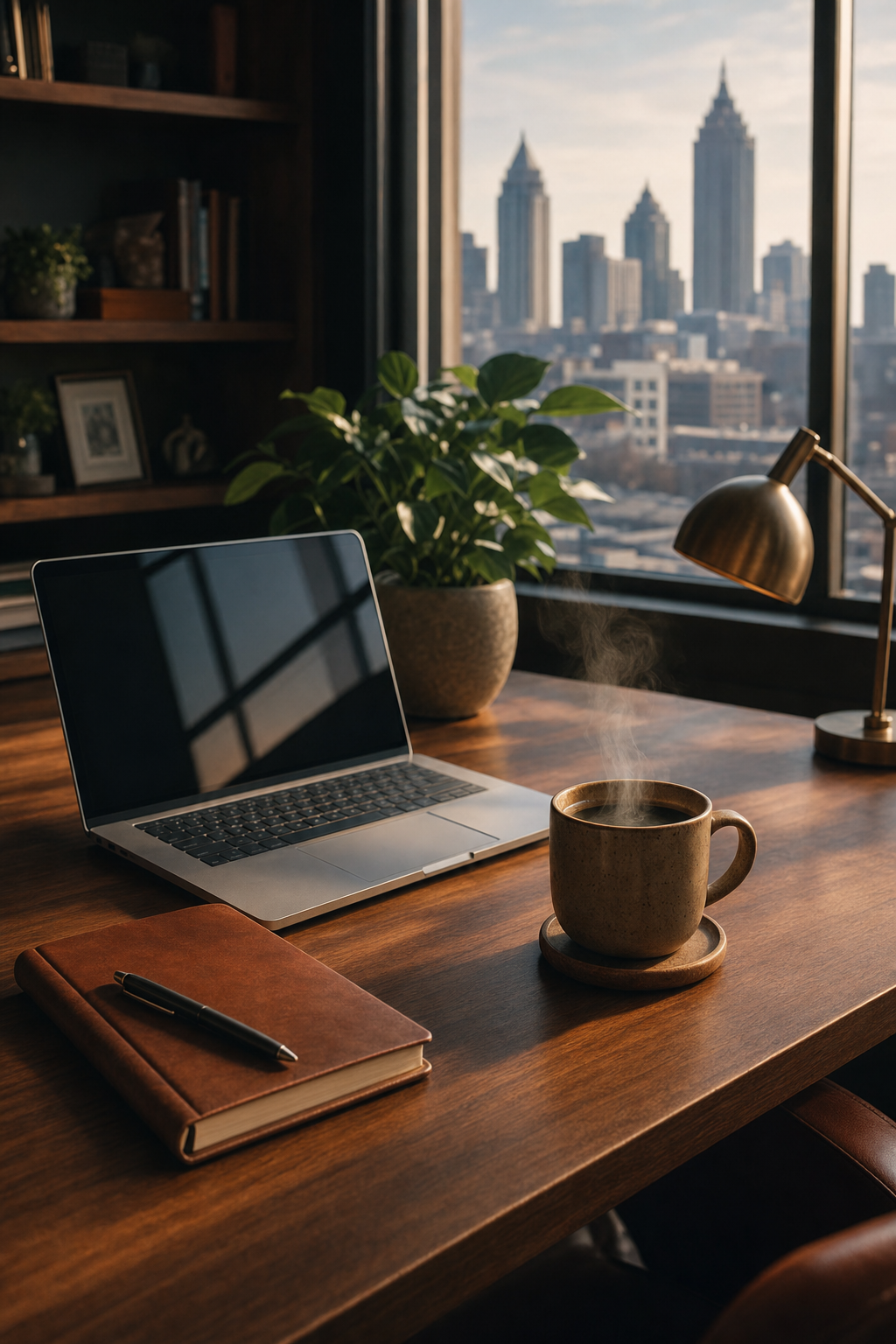 HR teams must ensure AI hiring tools do not create unintentional bias against applicants. A diverse group of professionals in an Atlanta office discussing AI implementation
