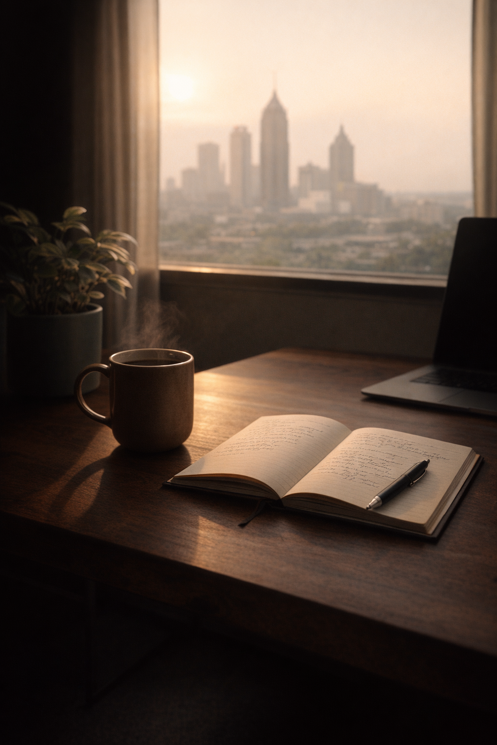 Modern AI builders allow local entrepreneurs to focus on business growth rather than coding. A high-quality portrait image of a diverse business professional using a laptop to build an AI website.