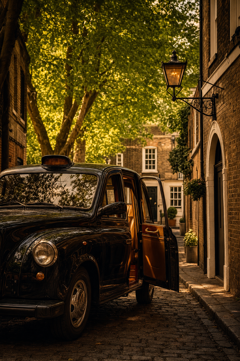 Centuries collide in the City of London, where medieval alleyways sit in the shadow of glass giants. A high angle view showing the contrasting architecture of old London brick buildings nestled beneath modern glass office towers.