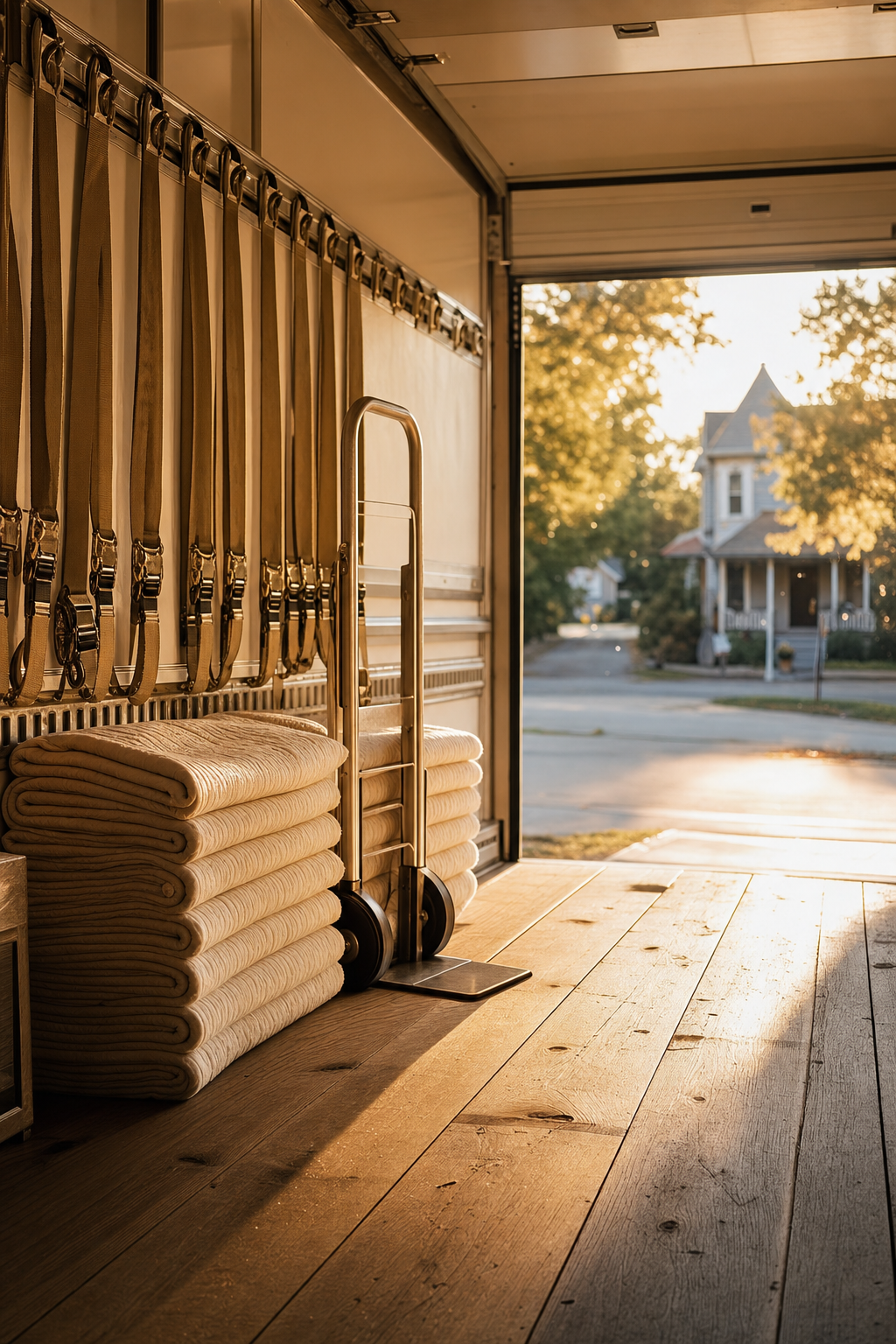 Professional commercial movers understand the complex logistics of business transitions. A professional team member from Century Van Lines assisting with a move, representing expert commercial relocation services.