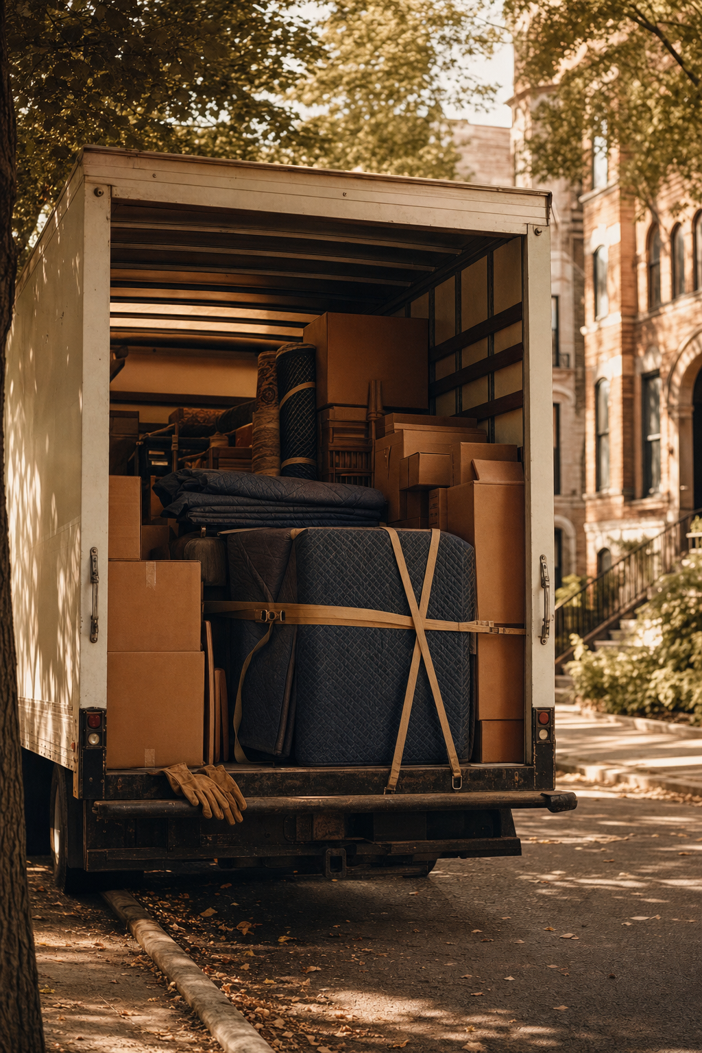 Mid-month moves often allow for more flexible scheduling and personalized attention from your crew. A clean, organized moving truck interior representing the efficiency of mid-month professional moves.