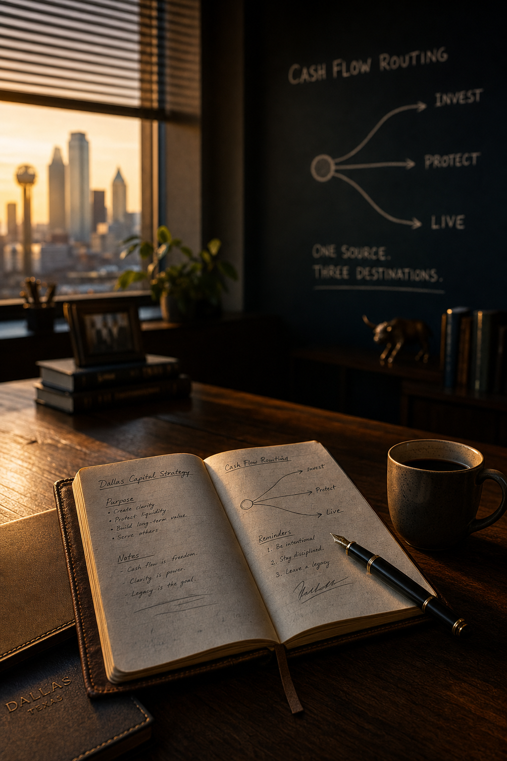 Finding the sweet spot between salary and distributions can save clinic owners tens of thousands in taxes. Close up of a calculator and financial documents on a desk with a blurred office background.