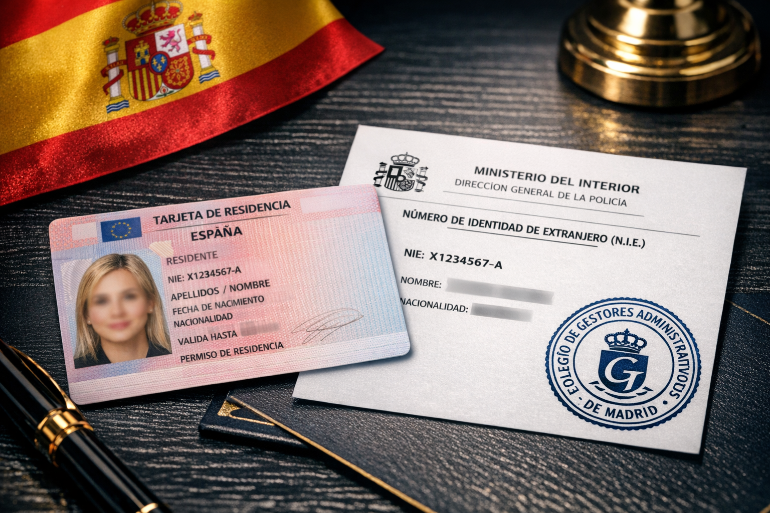 Documentación oficial con sello del Ministerio de Inclusión