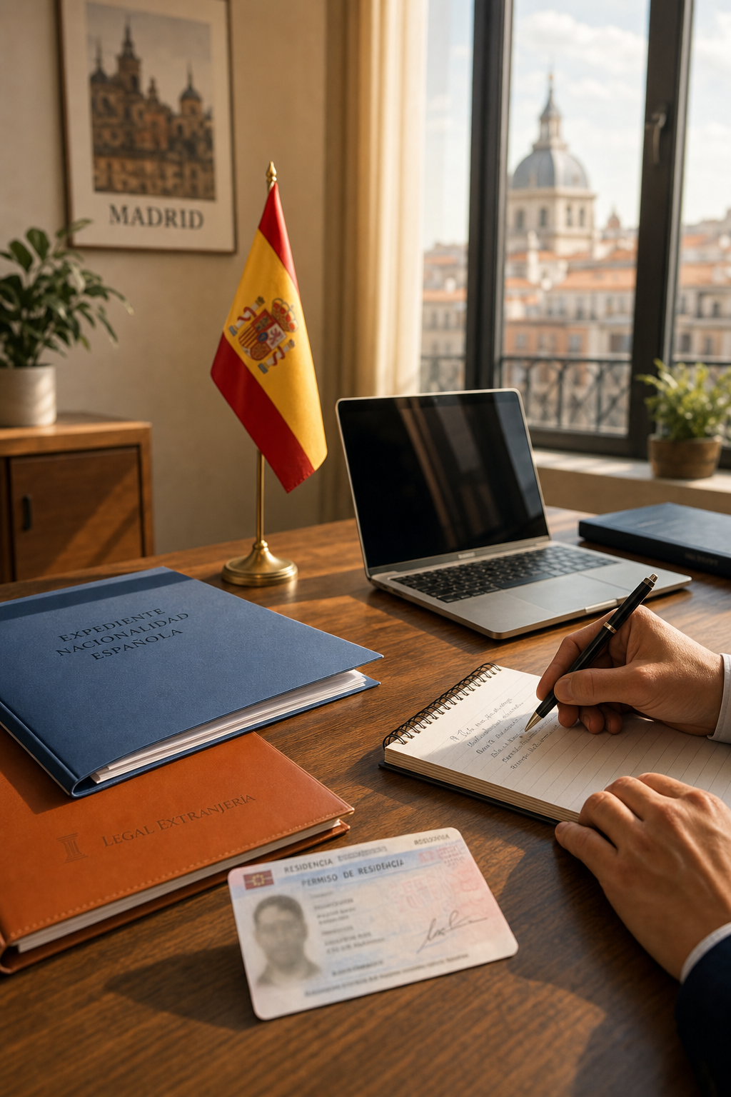 La mediación de un Gestor Colegiado garantiza una presentación telemática sin errores técnicos. Gestor Administrativo Colegiado en Madrid asesorando a un cliente sobre el recurso contencioso de nacionalidad.