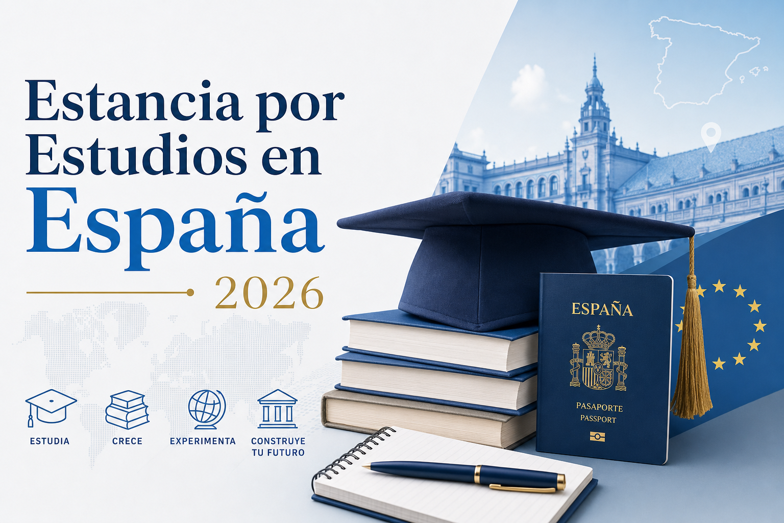 Estancia por Estudios en España 2026 - Estrategia Legal Completa