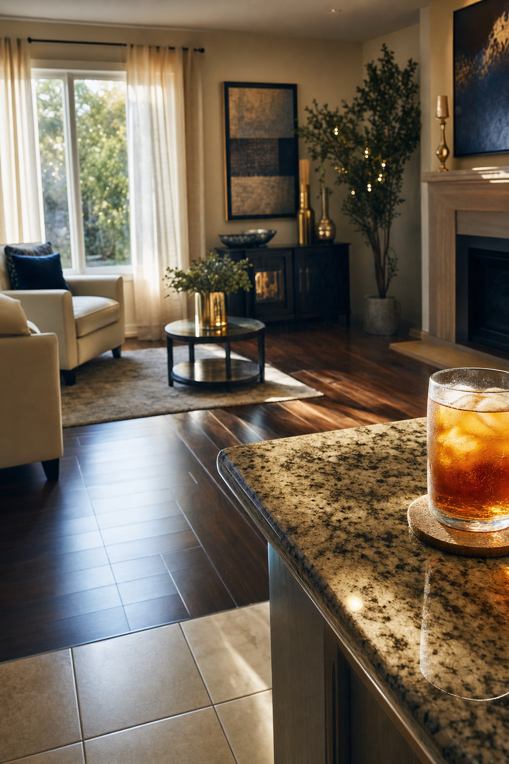 Regular dusting and HEPA vacuuming are essential for managing North Texas seasonal allergens. Close up of a clean, well maintained living space in a Texas home.