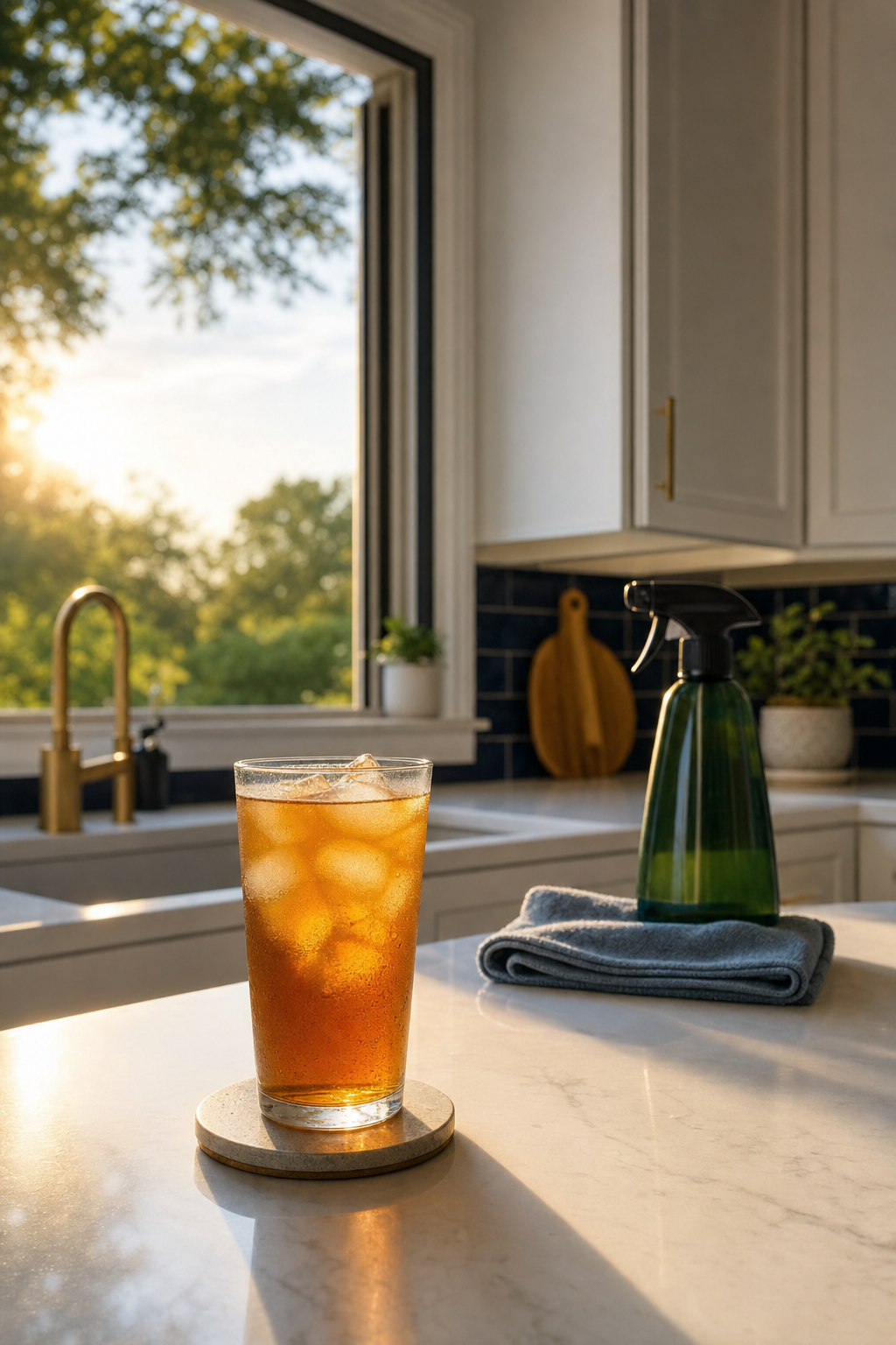 A deep clean acts as a reset for your home, reaching areas often missed during daily routines. Detailed view of a home being deep cleaned, focusing on hidden dust and grime removal.