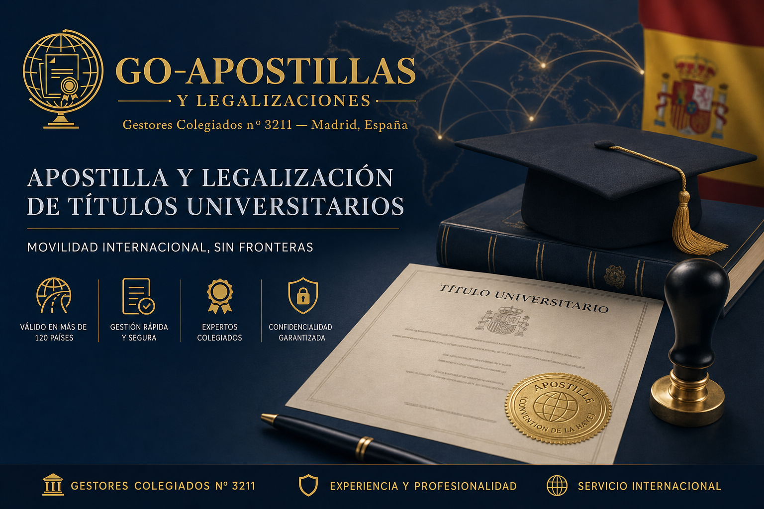 Apostilla de títulos universitarios españoles para trabajar en el extranjero: guía completa 2026