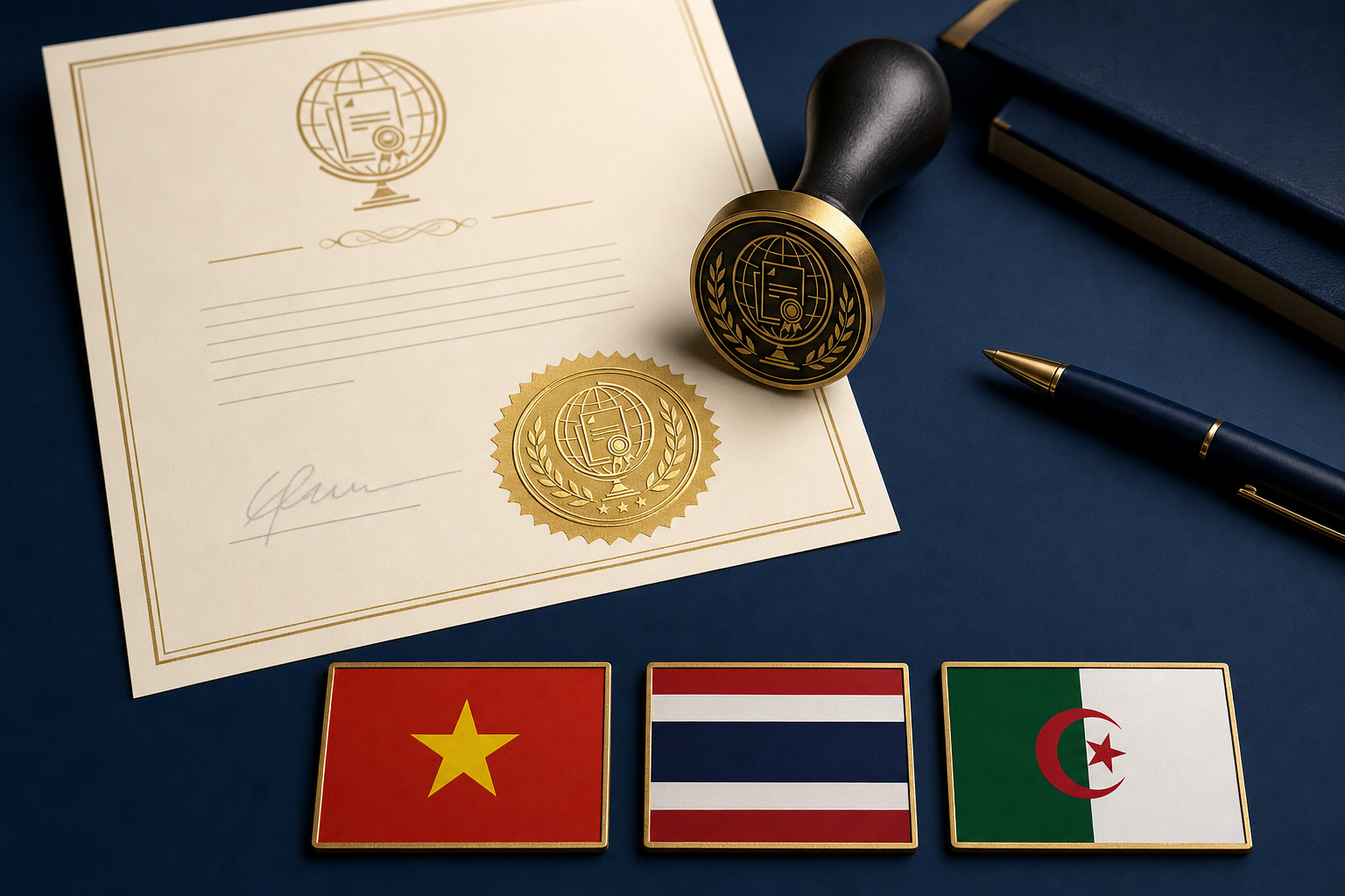 Apostilla de La Haya para Vietnam, Tailandia y Argelia - Gestoría RP Madrid
