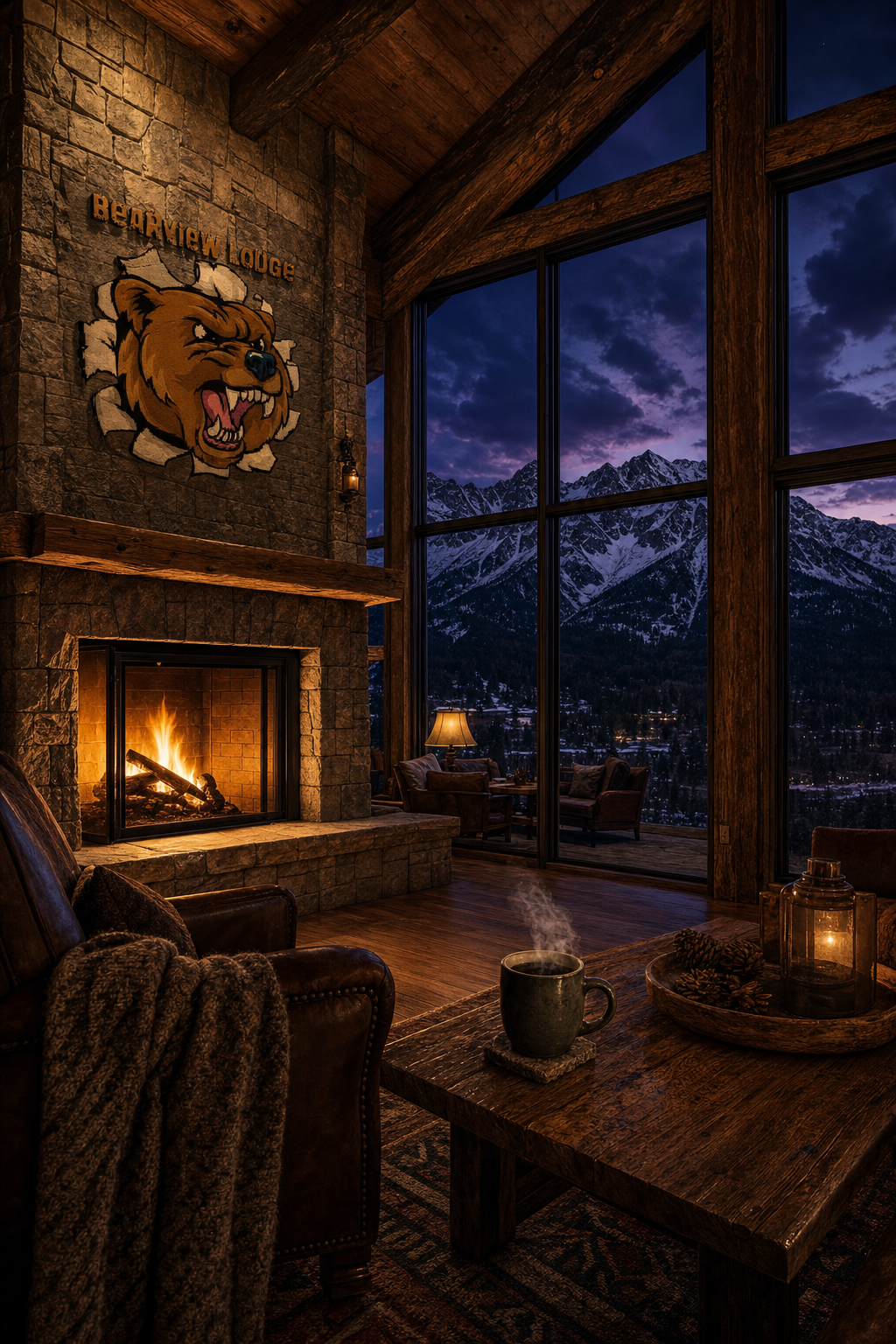 The pristine winter landscape of South Park offers endless adventures beyond the ski slopes. A vertical view of snow-covered pine trees and mountain peaks in the South Park region of Colorado.