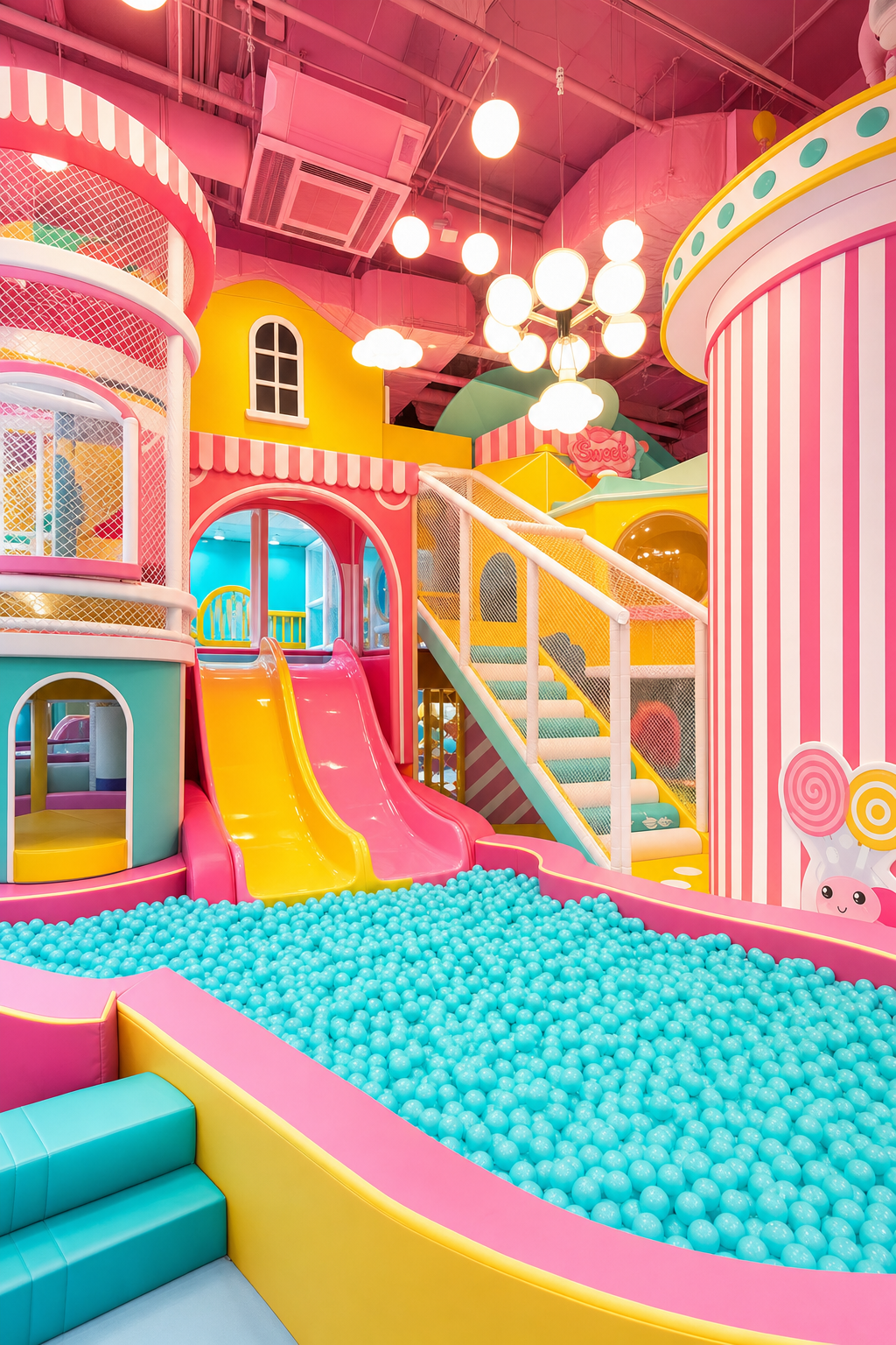 Choose from our three tiered party packages to find the perfect fit for your child's special day. Graphic showcasing Lollipops birthday party packages including Elite, Supreme, and Ultimate options.
