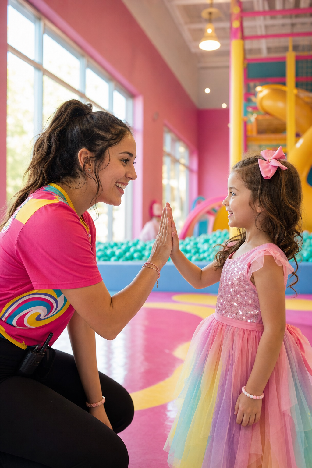 From the Elite to the Ultimate package, we have an option for every 2026 theme. A colorful party setup at Lollipops Indoor Playground showing the Elite and Supreme package options.