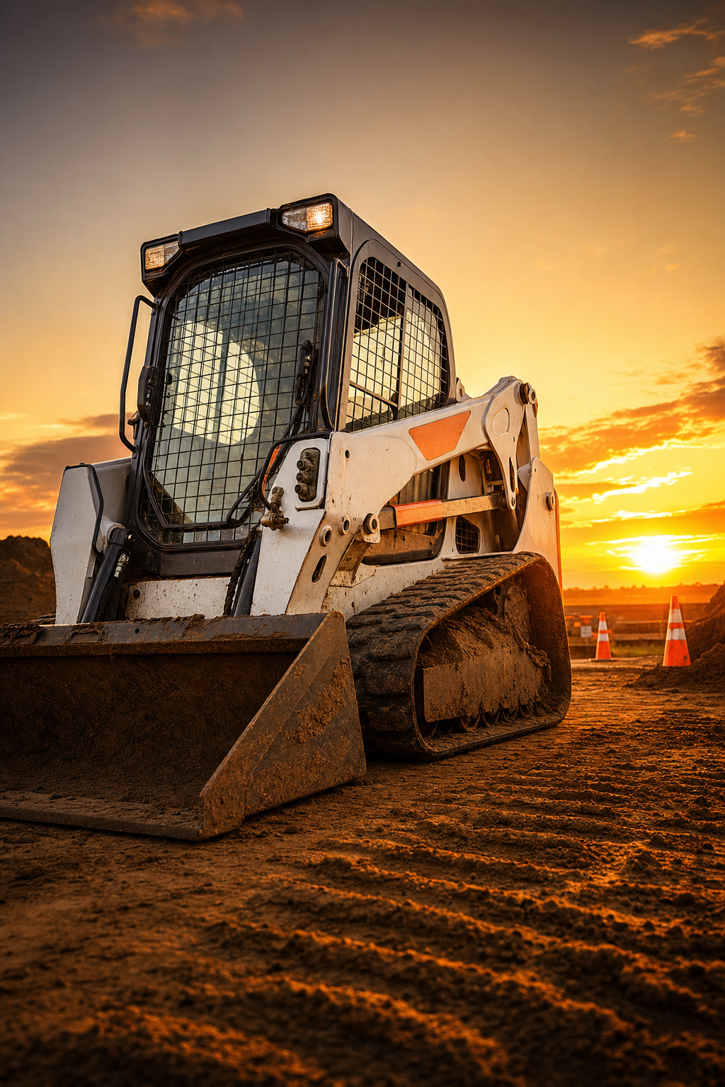 Orange County's expansive clay soil requires expert handling to ensure long-term stability. Site work professional inspecting soil conditions on an Orange County construction site.