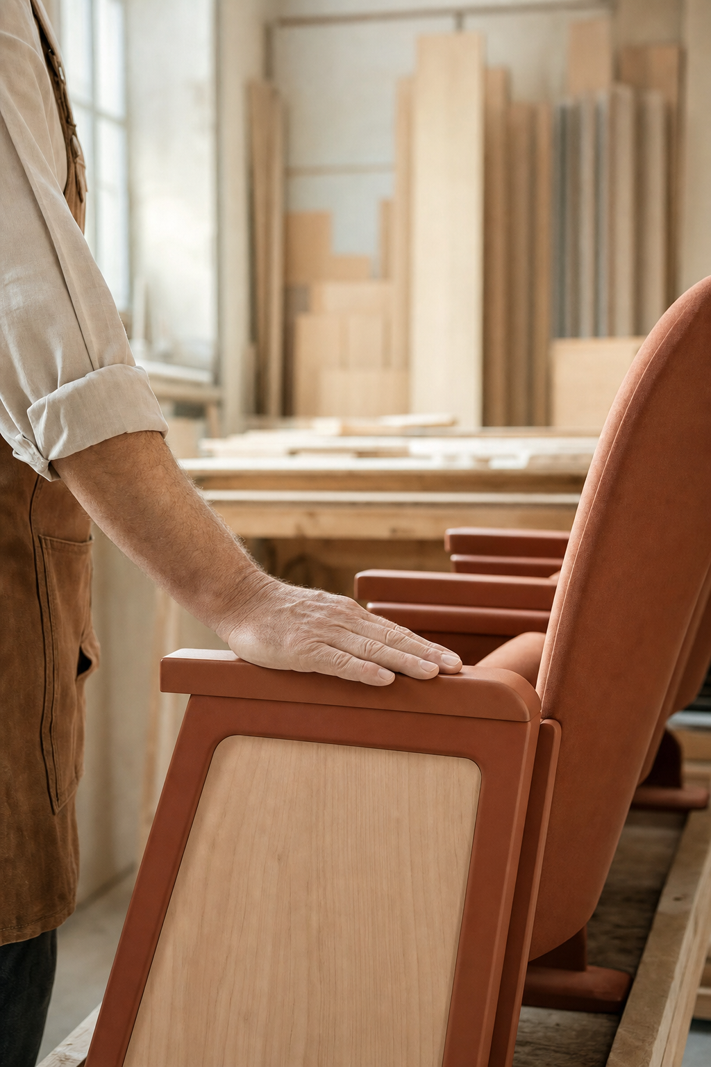 Quality furniture procurement requires careful planning from selection to final installation. A minimalist office setup illustrating the final result of a successful procurement and installation project.