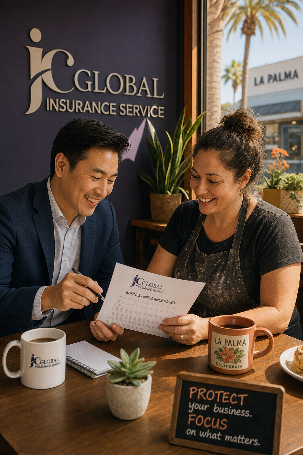 Understanding HNOA coverage can prevent unexpected financial liability when employees drive for business purposes. Professional social media graphics highlighting business insurance services and coverage tips for small business owners.