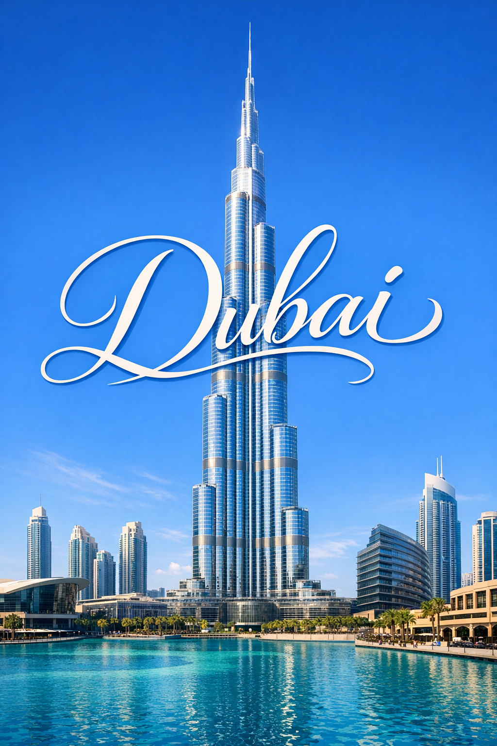 Dubai is just a short direct flight away from Rajiv Gandhi International Airport. The Burj Khalifa in Dubai, a major international destination with direct flights from Hyderabad.