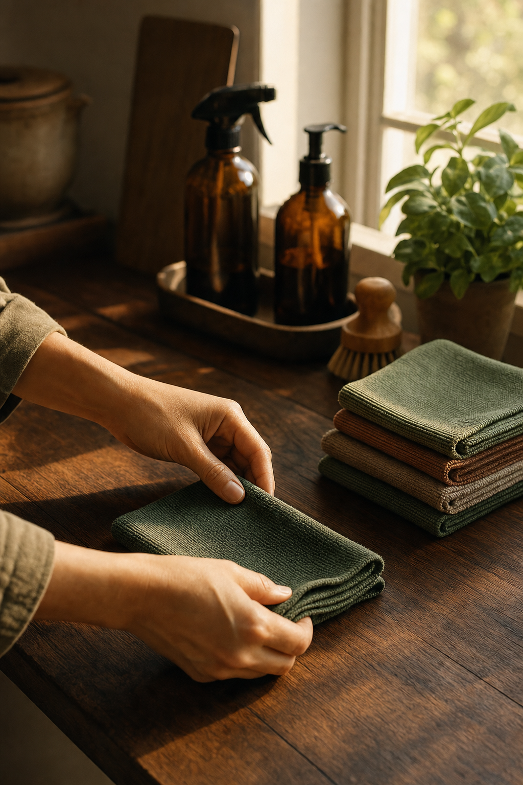 Founder Aniis discusses why plant-based cleaning is the superior choice for London homes. Founder Aniis of Spritzin Cleaning Co explaining the importance of detailed, eco-friendly cleaning methods.