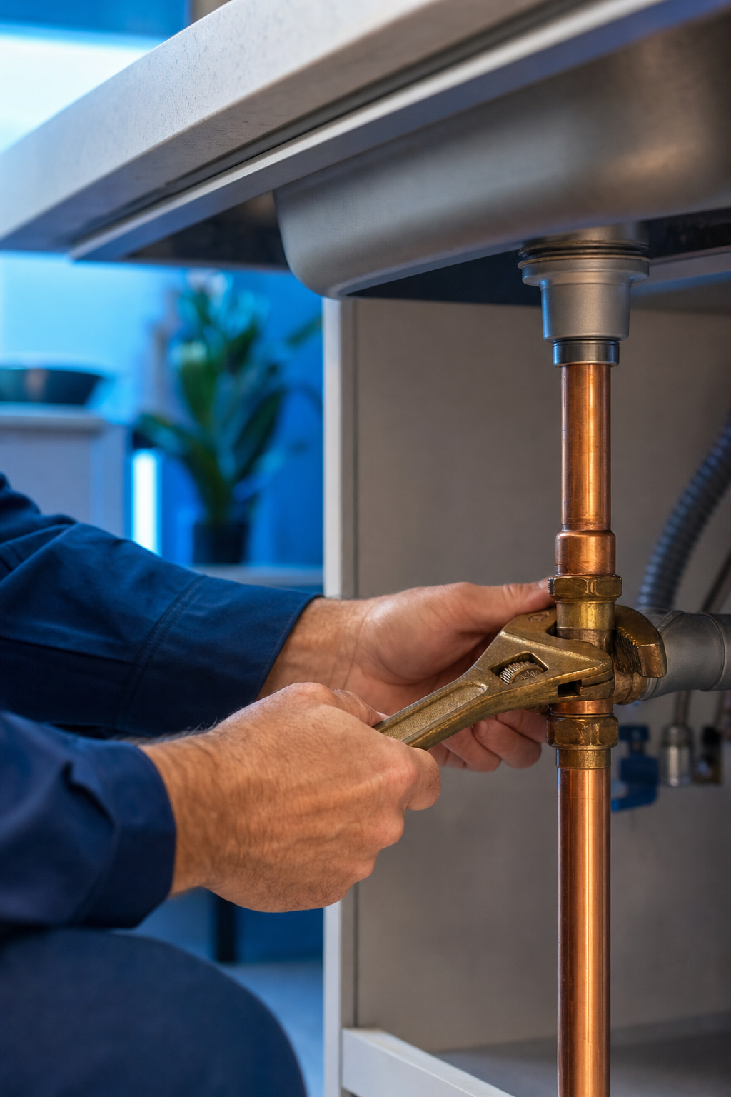 Recurring backups are a clear indicator that your drainage system needs expert attention. Close up of a kitchen sink with water backing up, a common sign you need professional drain cleaning.