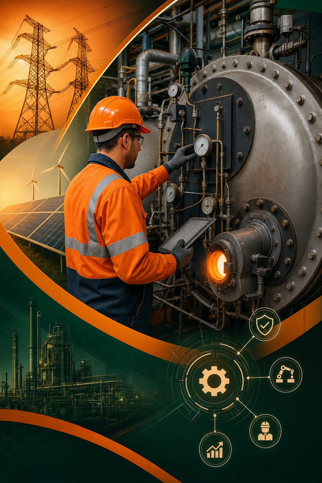 La certificación INPSASEL es un requisito legal indispensable para la operatividad de equipos industriales en Venezuela. Personal técnico especializado revisando documentación de cumplimiento normativo y seguridad industrial para certificaciones oficiales.