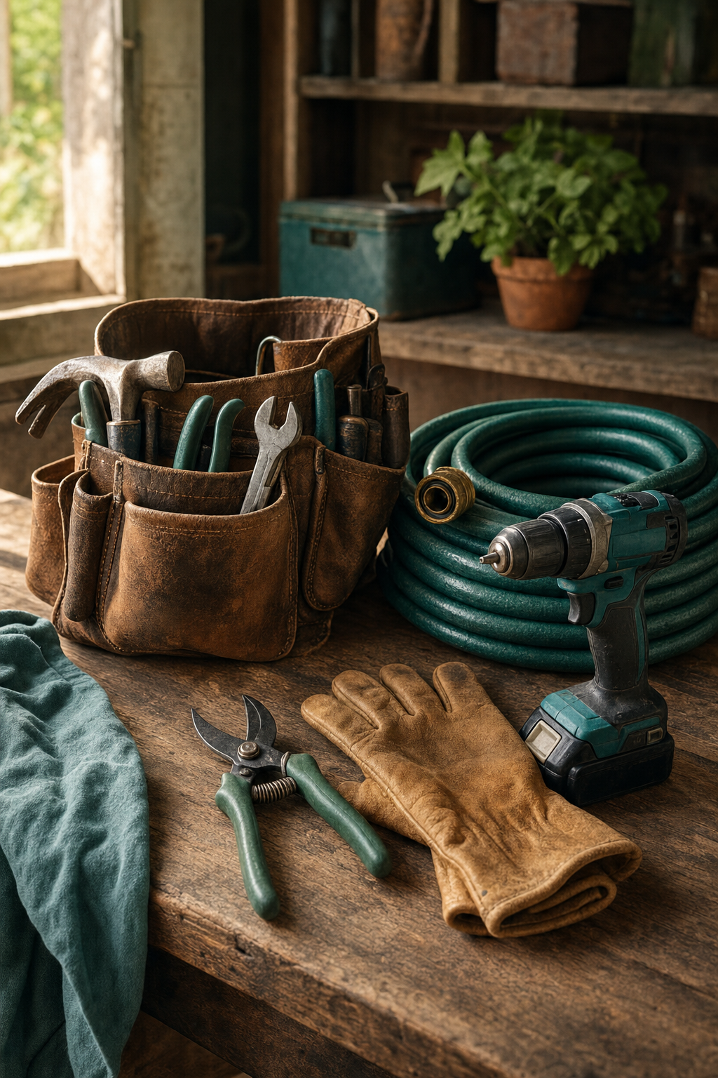 Professional landscaping cleanup transforms your property's curb appeal instantly. A vertical portrait showing professional lawn care results with vibrant green grass.