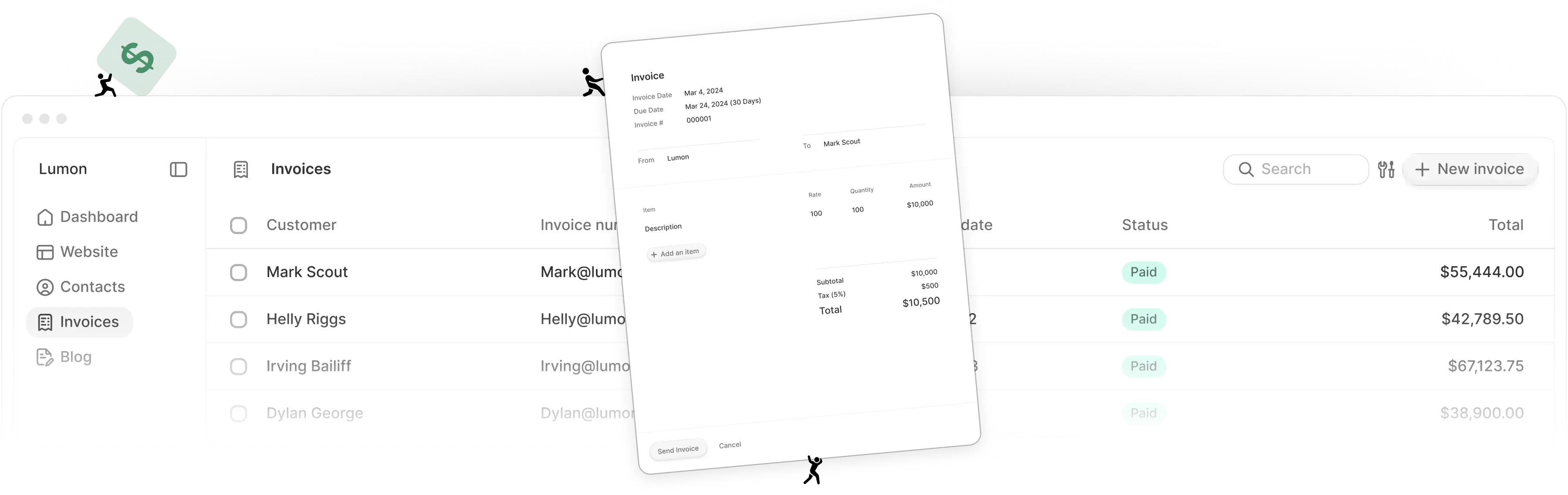Easy invoicing for your business
