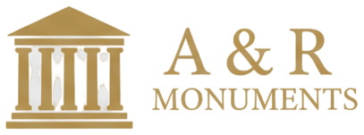 A & R Monuments logo