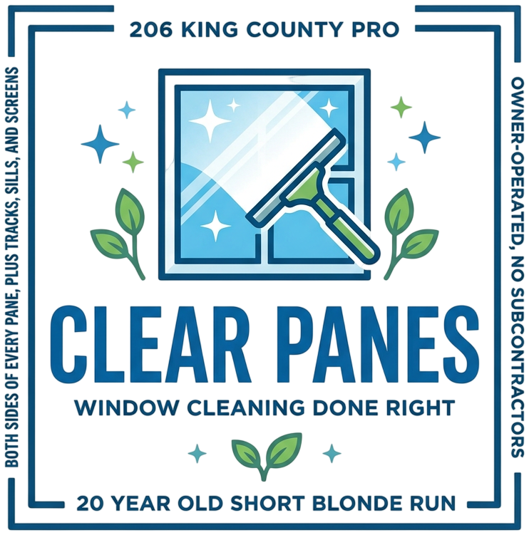 Clear Panes Window cleaning LLC logo