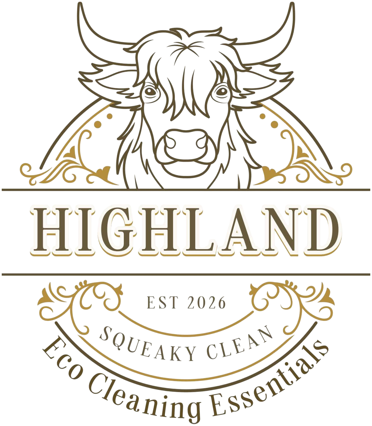 Highland Squeaky Clean. logo