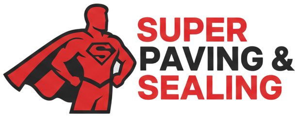 SUPER PAVING & SEALING logo