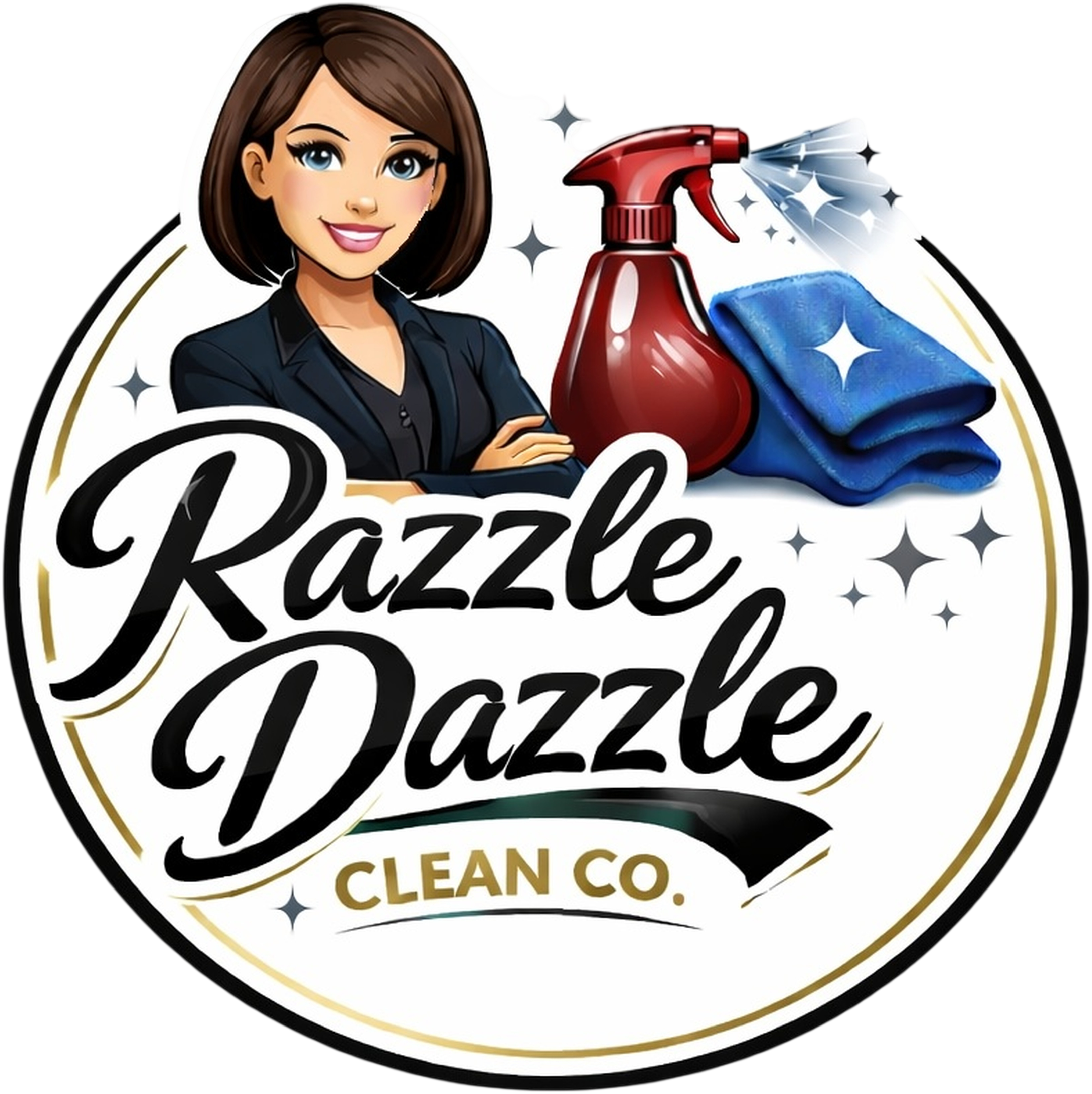 Razzle Dazzle Clean Co logo