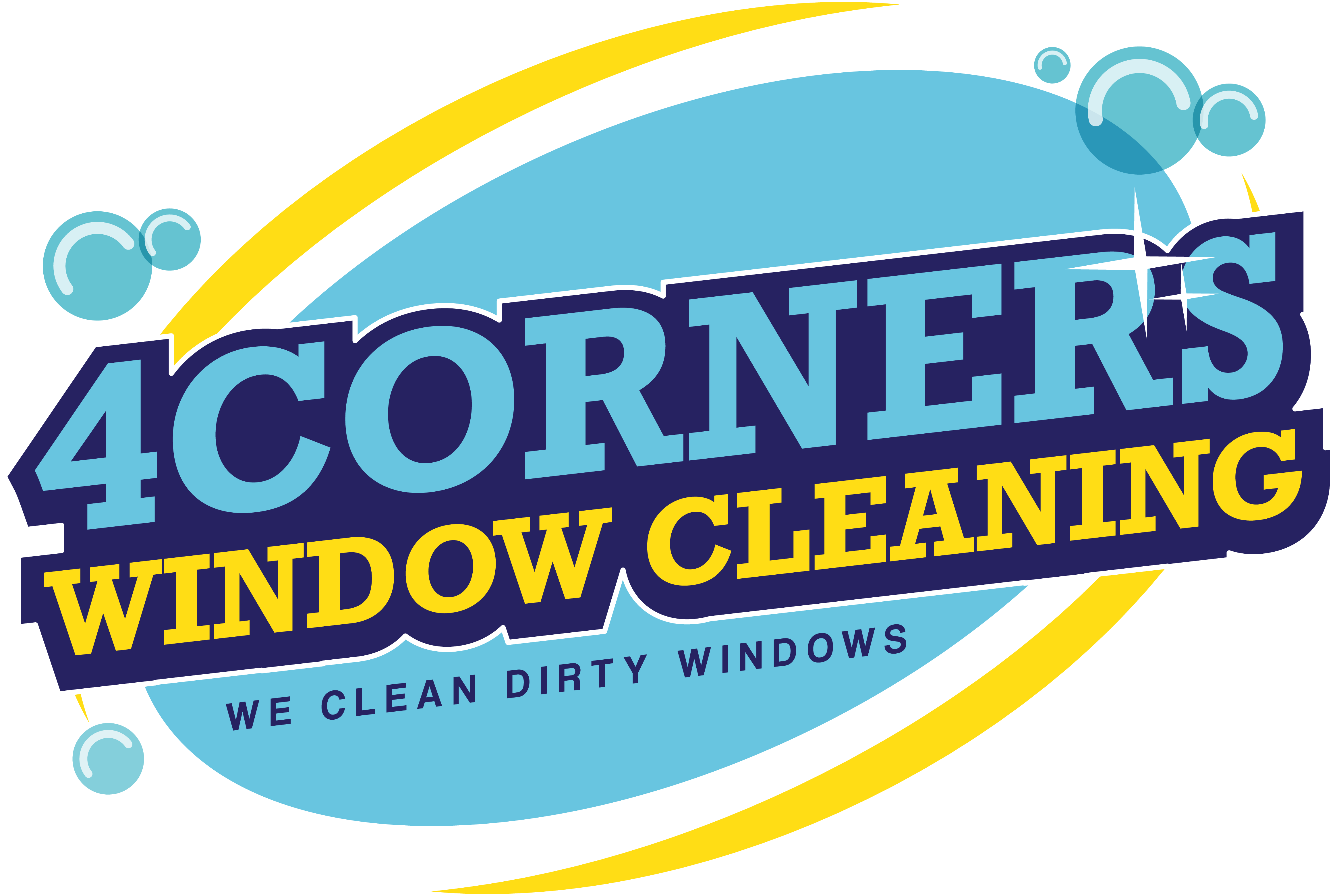 4corners window cleaning logo