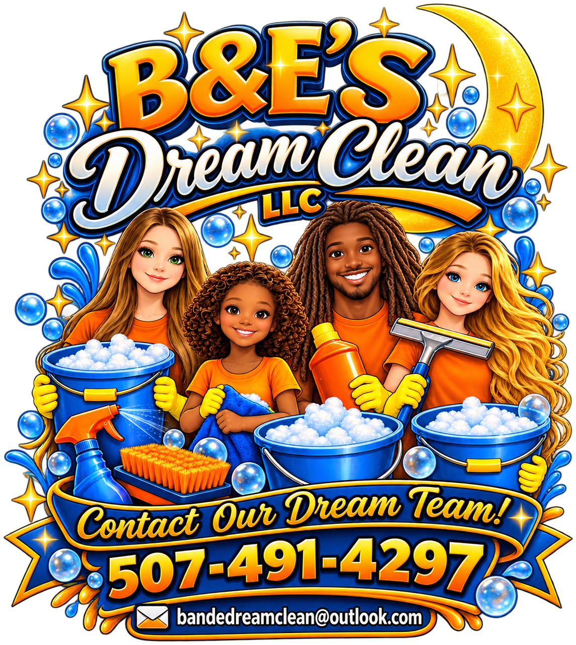 B&E’S Dream Clean LLC logo