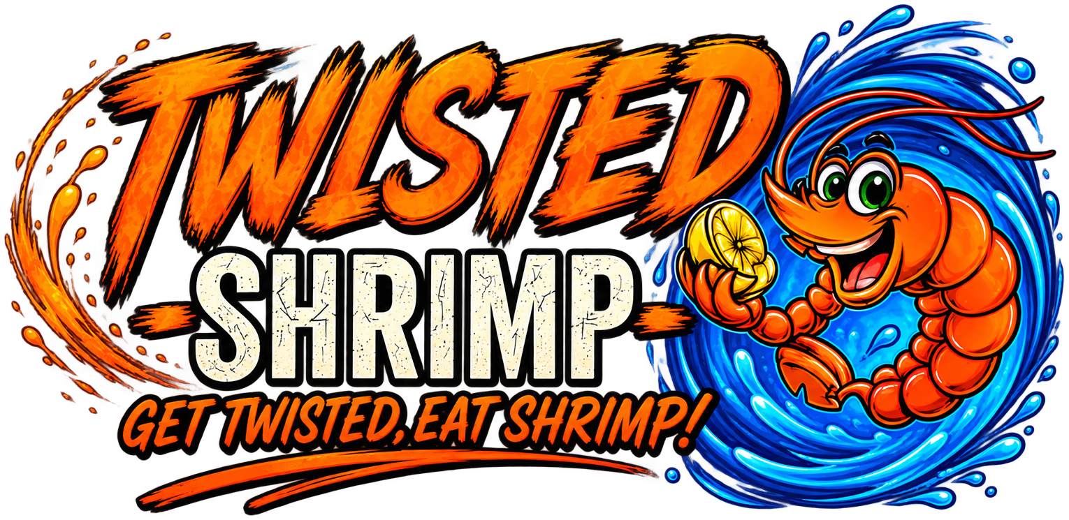 Twisted shrimp logo