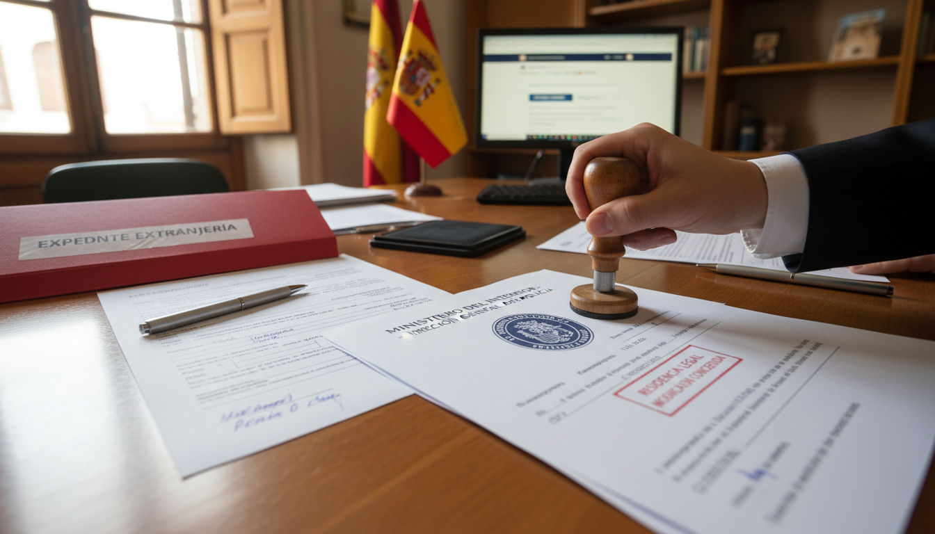Modificar tu estatus desde razones humanitarias requiere una planificación estratégica precisa. Formularios administrativos para el cambio de residencia humanitaria a residencia ordinaria en España
