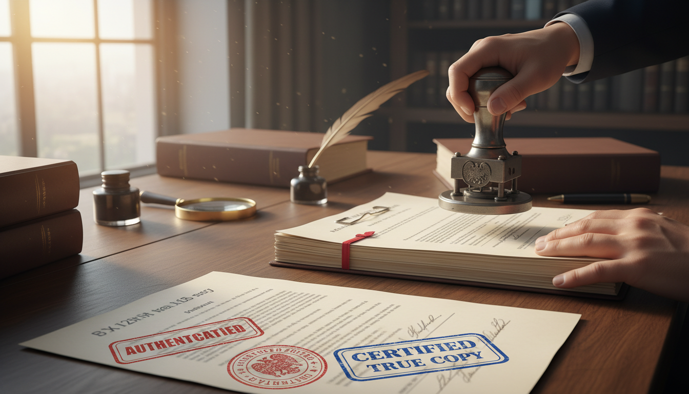Solicitor Attestation
