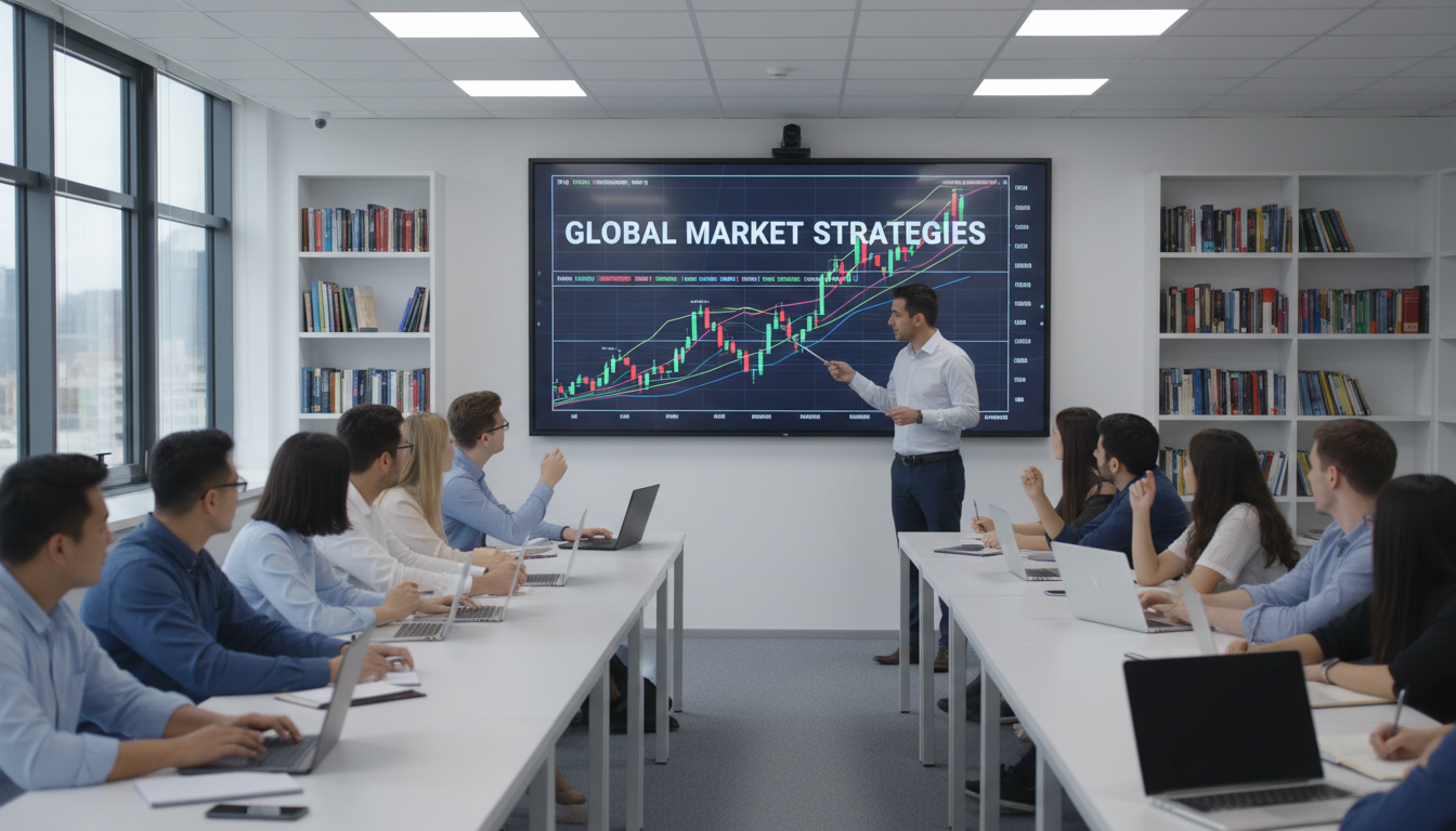 Formación presencial en vivo sobre trading