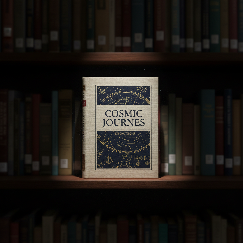Curation is about finding the one right book instead of thousands of irrelevant ones. A single book spotlighted on a library shelf among other blurred volumes.