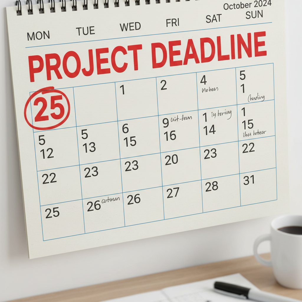 Failing to meet strict Utah insurance deadlines can permanently end your claim recovery efforts. A calendar with a claim filing deadline circled in red marker to illustrate time limits.