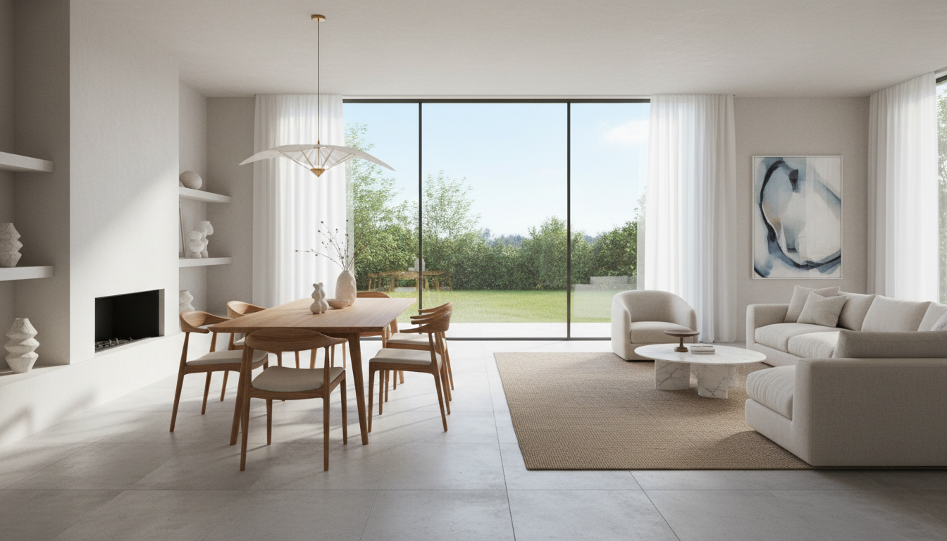 Dining sets in excellent condition are among the highest value items for resale. Clean and modern wooden dining table set that would command a strong cash price in Doha.