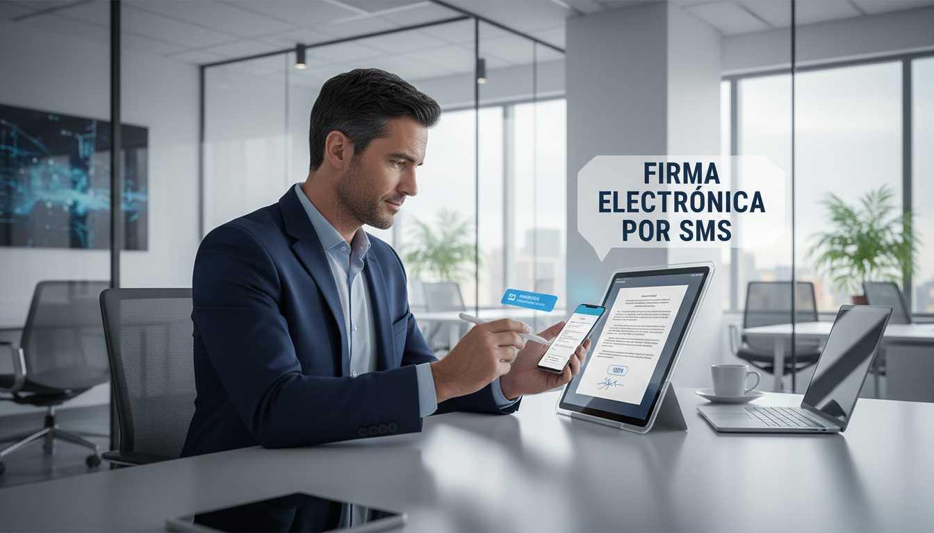 Firma por SMS para transferencia de coche con gestor colegiado