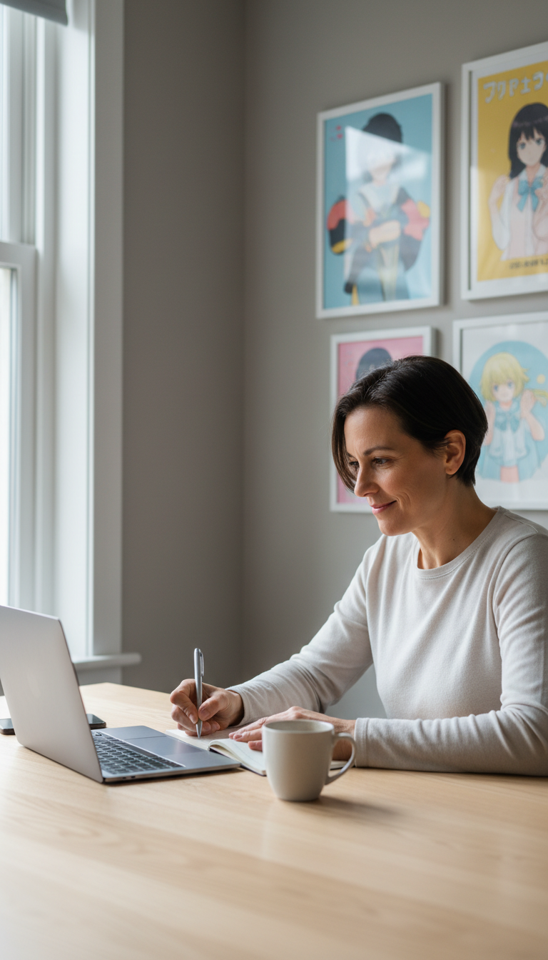 Careful due diligence is required to identify the most profitable producers in the 2026 market. A person sitting at a desk with a notebook and coffee, looking thoughtfully at a laptop screen.