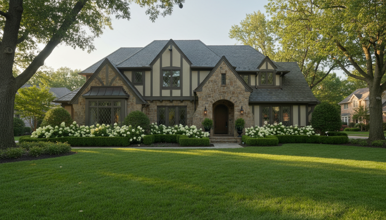 Consistent maintenance keeps your home looking occupied and well cared for year round. A clean and well manicured home in Carmel Indiana with professional landscaping and no signs of vacancy.