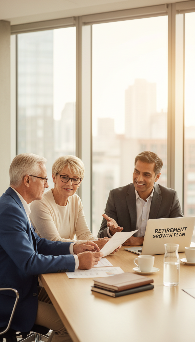 Legacy planning ensures your hard-earned wealth stays within your family. An older couple reviews their legacy planning documents to ensure their assets are protected from excessive long-term care costs.
