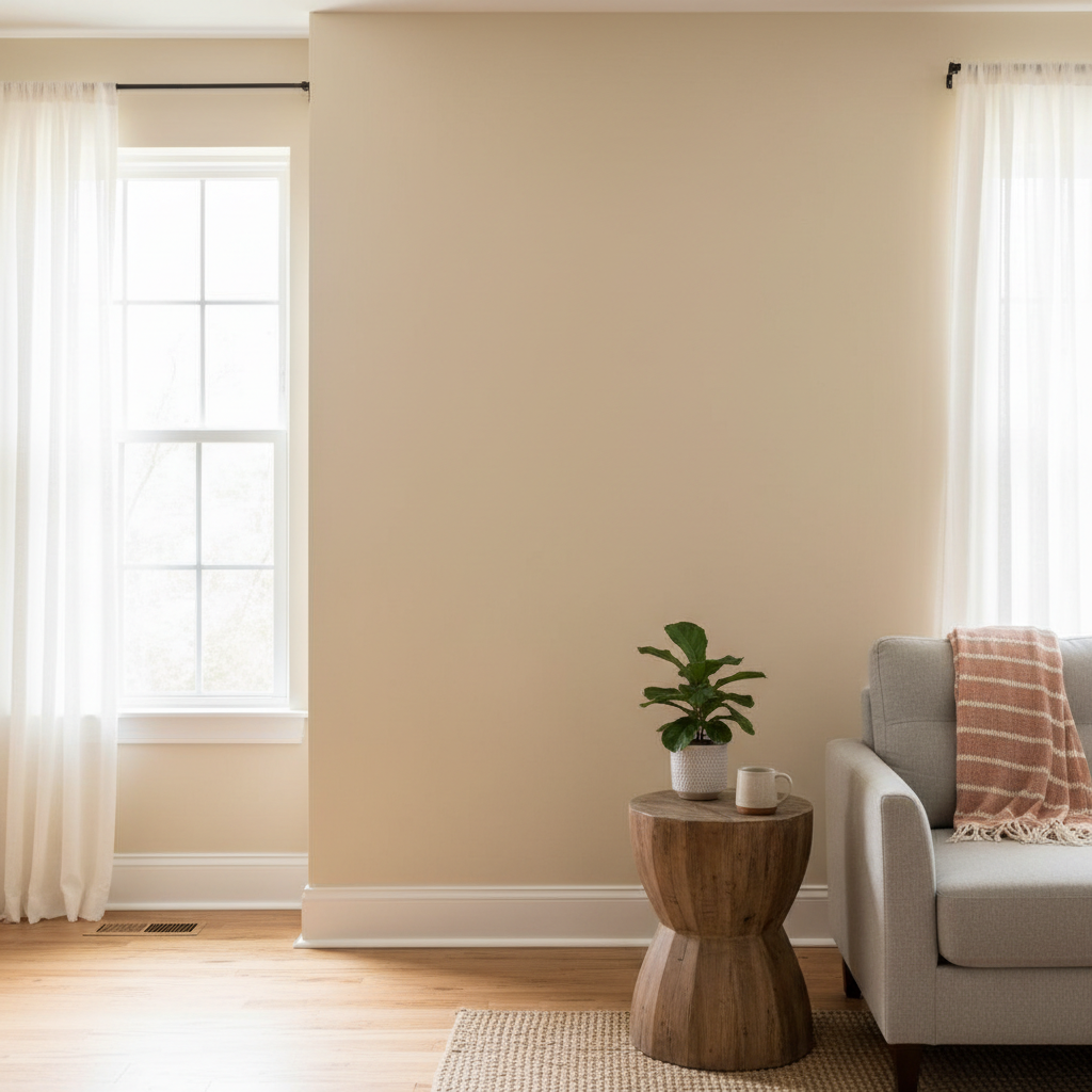 The final walkthrough is your chance to ensure every detail meets professional standards. A beautifully completed residential room transformation featuring freshly painted neutral walls and clean trim.