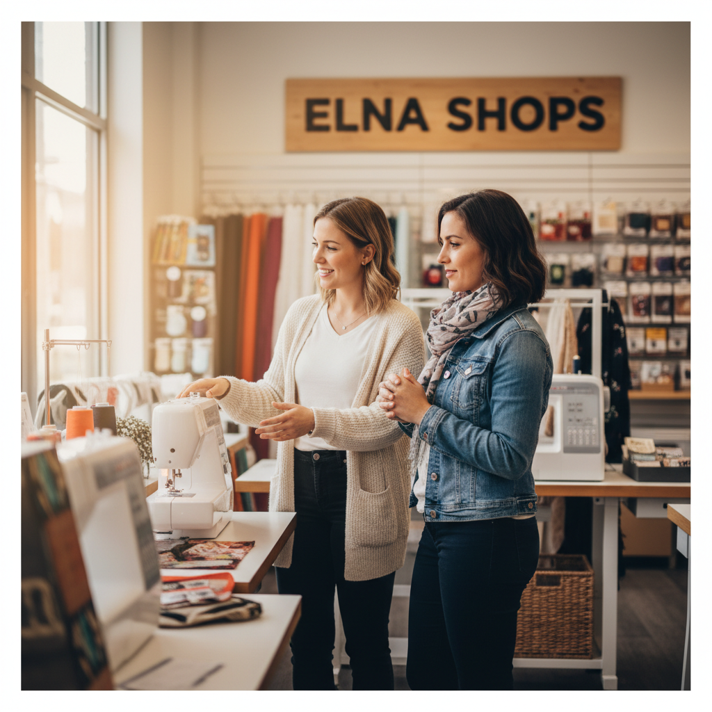 Personalized service in a local shop helps navigate the balance between budget and quality. A store associate assisting a customer with a friendly conversation in a retail setting.