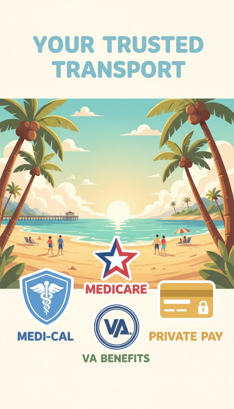Understanding facility requirements is the first step in a successful procedure day. Illustration of medical icons and payment symbols representing the logistical requirements for surgery day.