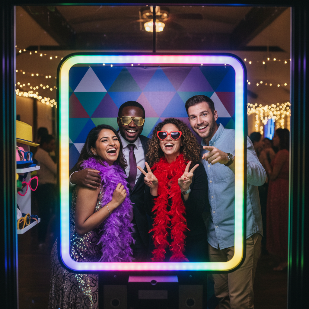 indoor photo booth
